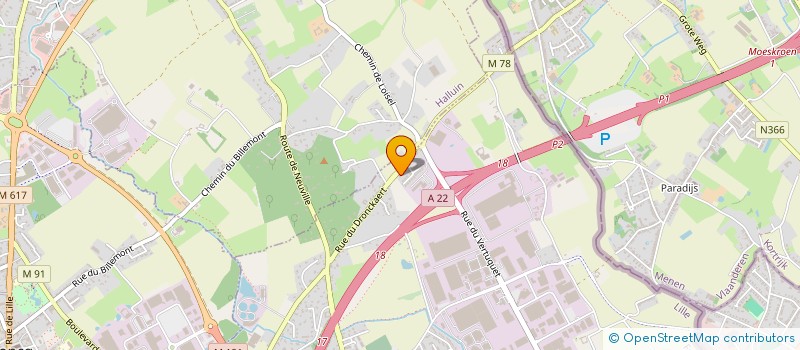 localisation de l'entreprise WORLD EXPRESS LINE  NEUVILLE-EN-FERRAIN