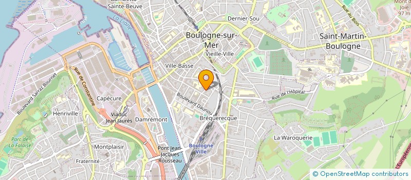 localisation de l'entreprise WORLD FISH TRADING AND CO  BOULOGNE-SUR-MER