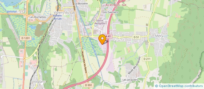 localisation de l'entreprise WORLD FLAIR SA à MERY