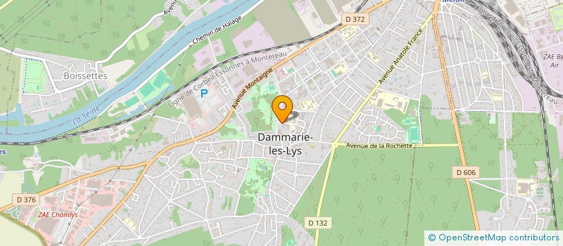localisation de l'entreprise WORLD FODD à DAMMARIE-LES-LYS