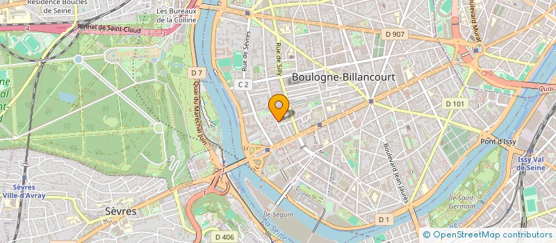 localisation de l'entreprise WORLD GAMING FEDERATION à BOULOGNE-BILLANCOURT