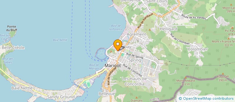 localisation de l'entreprise WORLD IMPORT EXPORT  SAINT MARTIN