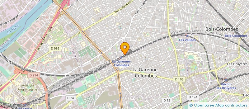 localisation de l'entreprise WORLD IMPORT TRADING EXPORT CONSULTING à COLOMBES
