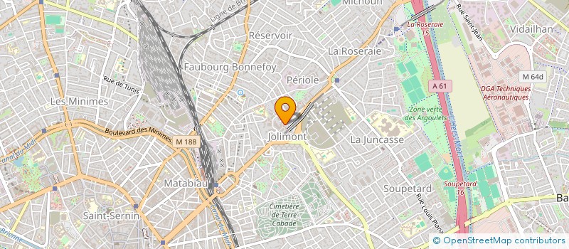 localisation de l'entreprise WORLD IS YOURS CREATION  TOULOUSE