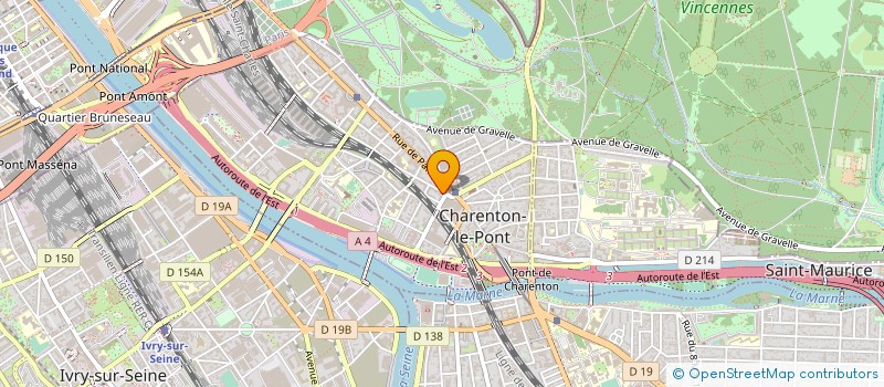 localisation de l'entreprise WORLD ISOLATION à CHARENTON-LE-PONT