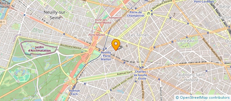 localisation de l'entreprise WORLD LIFT FINANCES  PARIS