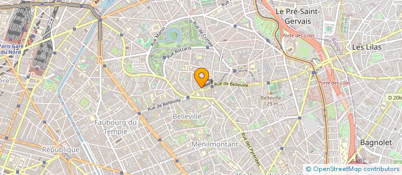 localisation de l'entreprise WORLD LINES TRANSPORTS ET SERVICES à PARIS 19