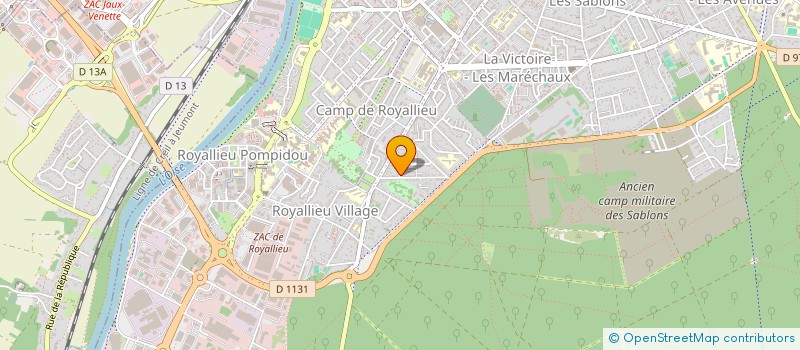 localisation de l'entreprise WORLD LOISIRS à COMPIEGNE