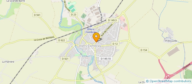 localisation de l'entreprise WORLD M B M EXPORT à BAILLEAU-LE-PIN