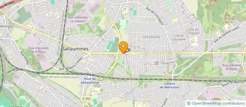 localisation de l'entreprise WORLD MARKET  SALLAUMINES