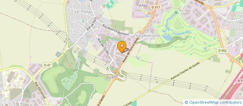 localisation de l'entreprise WORLD MISSION AGENCY LA CHAPELLE DES VAINQUEURS INTERNATIONALE FRANCE  LE THILLAY