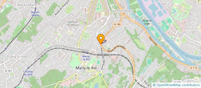 localisation de l'entreprise WORLD MULTIMEDIA GROUP  MARLY-LE-ROI