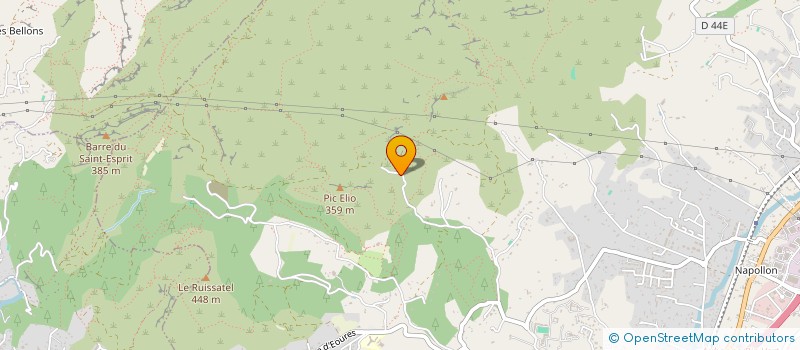 localisation de l'entreprise WORLD MUSICA  AUBAGNE