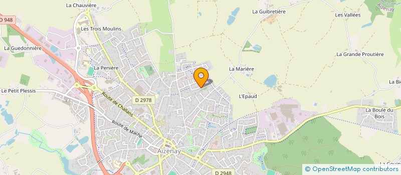 localisation de l'entreprise WORLD NEGOCE à AIZENAY