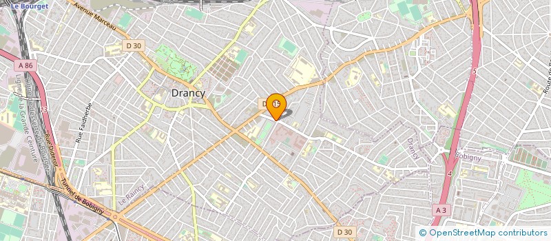 localisation de l'entreprise WORLD OF ANIMAL S à DRANCY