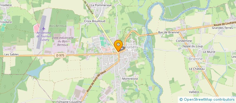 localisation de l'entreprise WORLD OF GAMERS  CUISERY