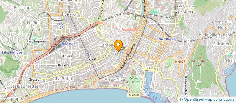 localisation de l'entreprise WORLD ON HORSEBACK  NICE