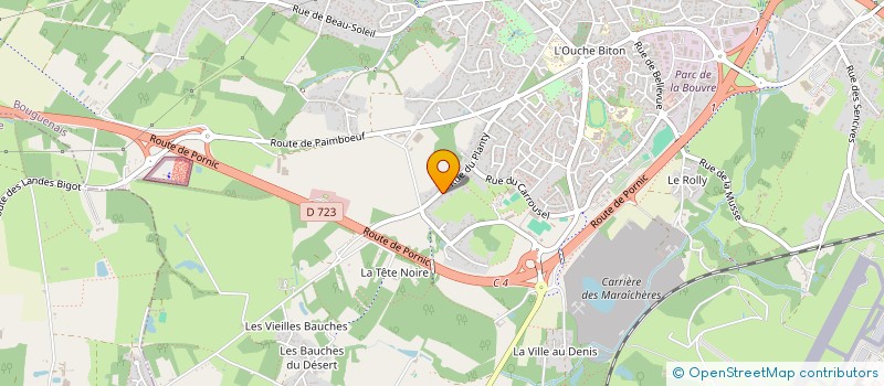 localisation de l'entreprise WORLD PROTECTED à BOUGUENAIS
