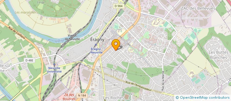 localisation de l'entreprise WORLD SECURITY PROTECT FRANCE à ERAGNY