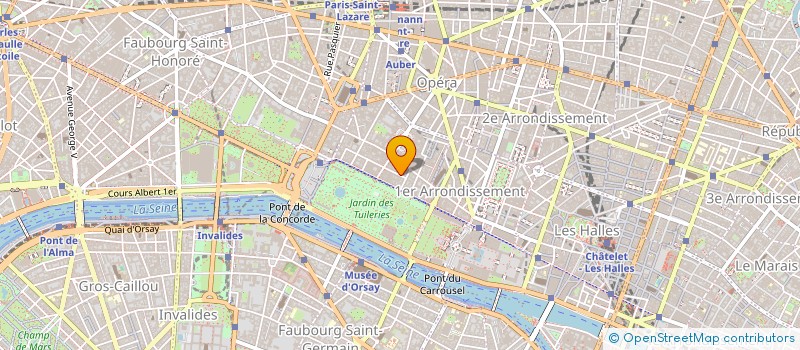 localisation de l'entreprise WORLD SERVICES à PARIS
