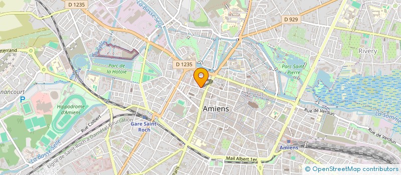 localisation de l'entreprise WORLD SHOP à AMIENS