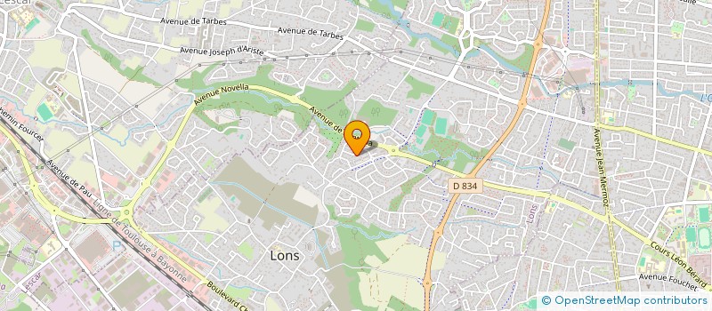 localisation de l'entreprise WORLD SOCCER INDOOR  LONS