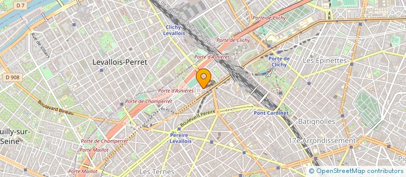 localisation de l'entreprise WORLD TARGET TRANSPORTS à PARIS