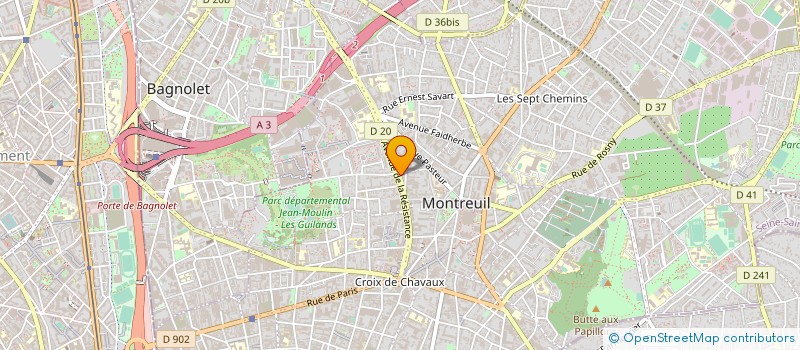 localisation de l'entreprise WORLD TRADING COMPANY à MONTREUIL
