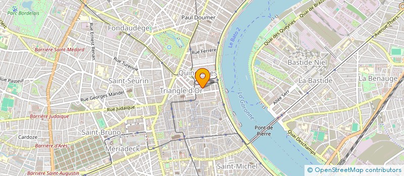 localisation de l'entreprise WORLD TRADING CORPORATE  BORDEAUX