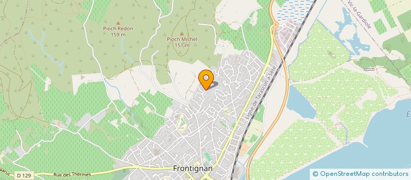 localisation de l'entreprise WORLD TRADING CORPORATION à FRONTIGNAN