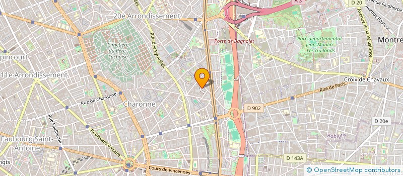 localisation de l'entreprise WORLD'UP  PARIS