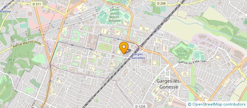 localisation de l'entreprise WORLD UP RECORDS à SARCELLES