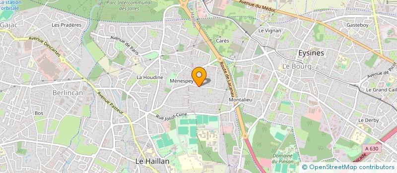 localisation de l'entreprise WORLD WAGEN à EYSINES