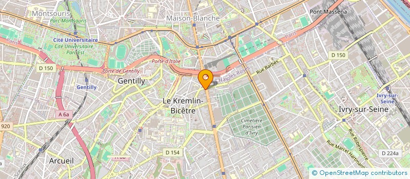 localisation de l'entreprise WORLD WHEELS  KREMLIN BICETRE