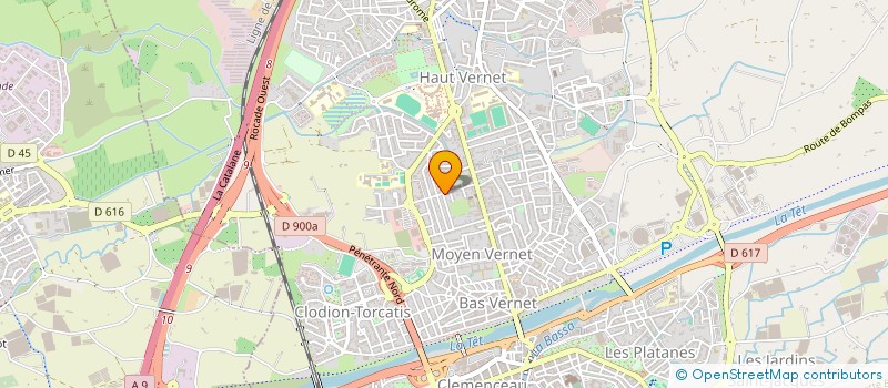 localisation de l'entreprise WORLD YOUTH SPORT  PERPIGNAN