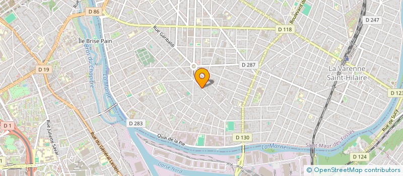 localisation de l'entreprise WORLDATA CONSULTING à SAINT-MAUR-DES-FOSSES