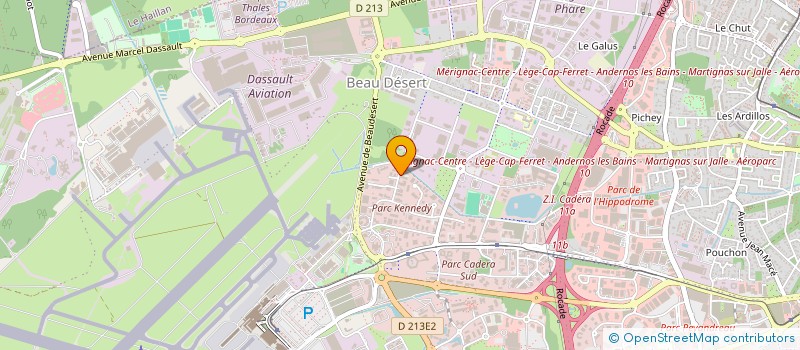 localisation de l'entreprise WORLDCAST SYSTEMS  MERIGNAC