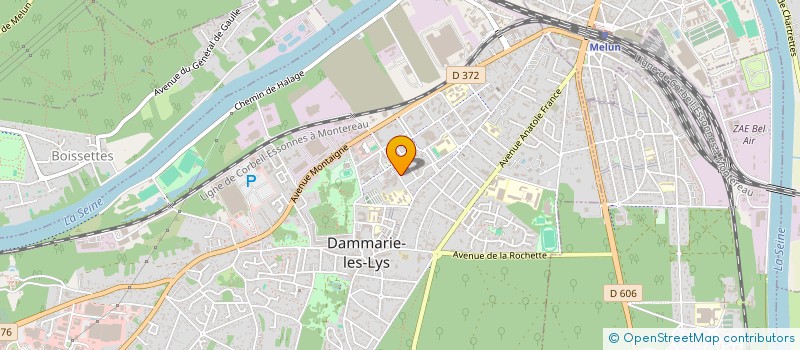 localisation de l'entreprise WORLDCOM à DAMMARIE-LES-LYS
