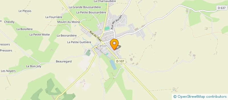 localisation de l'entreprise WORLDCOM-NET à CETON