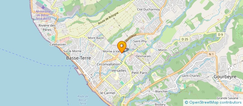 localisation de l'entreprise WORLDKITCHEN à BASSE-TERRE