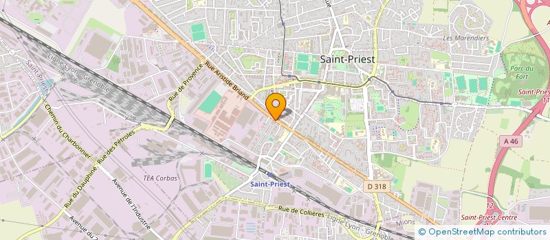 localisation de l'entreprise WORLDLABS DISTRIBUTION  SAINT-PRIEST