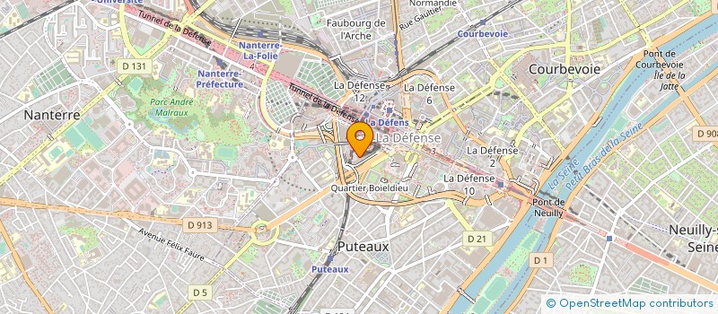 localisation de l'entreprise WORLDLINE PARTICIPATION 1 à PUTEAUX