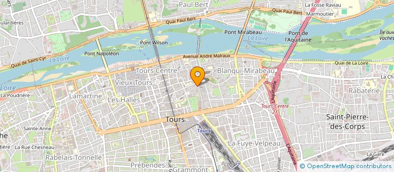 localisation de l'entreprise WORLDPLAK à TOURS