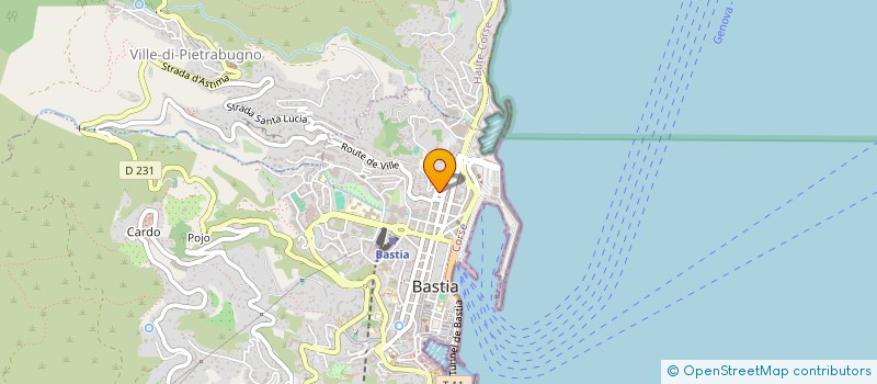 localisation de l'entreprise WORLDS SUPPLIER à BASTIA