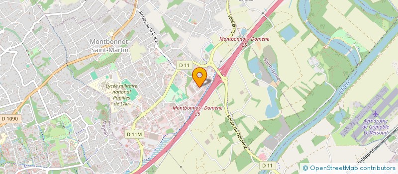 localisation de l'entreprise WORLDWIDE LABORATORY TESTING SERVICES à MONTBONNOT-SAINT-MARTIN