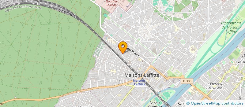 localisation de l'entreprise WORLDWIDE MARINE CONSULTING à MAISONS-LAFFITTE