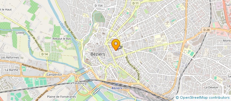 localisation de l'entreprise WORLDWIDE PARENTING à BEZIERS