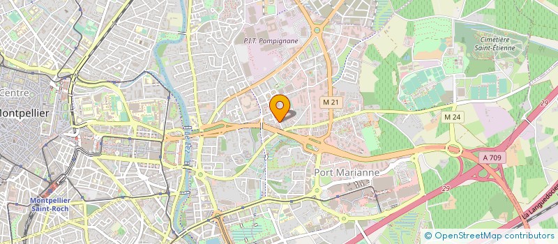 localisation de l'entreprise WORLDWIDE TECHSERVICES FRANCE SAS à MONTPELLIER