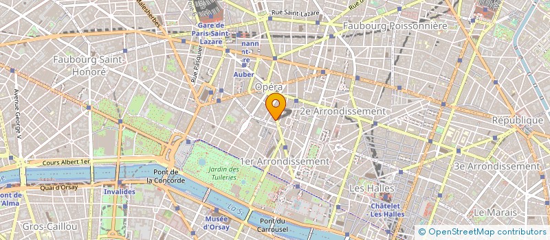 localisation de l'entreprise WORMS 1848 à PARIS