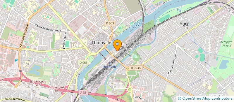 localisation de l'entreprise WORMS VIANDES à THIONVILLE